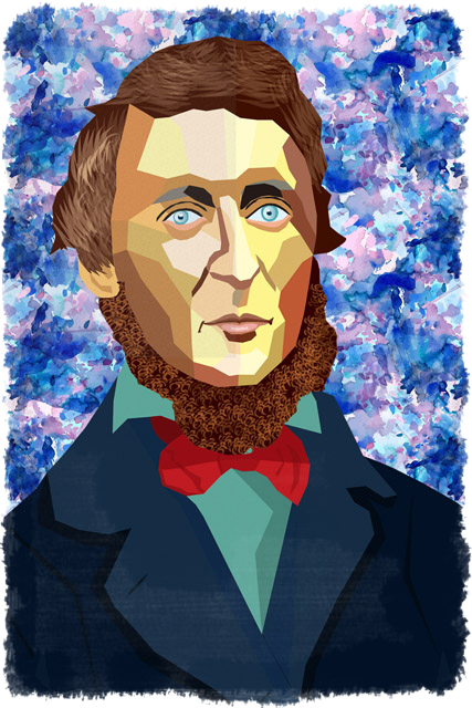 Henry David Thoreau Literatur Ikone