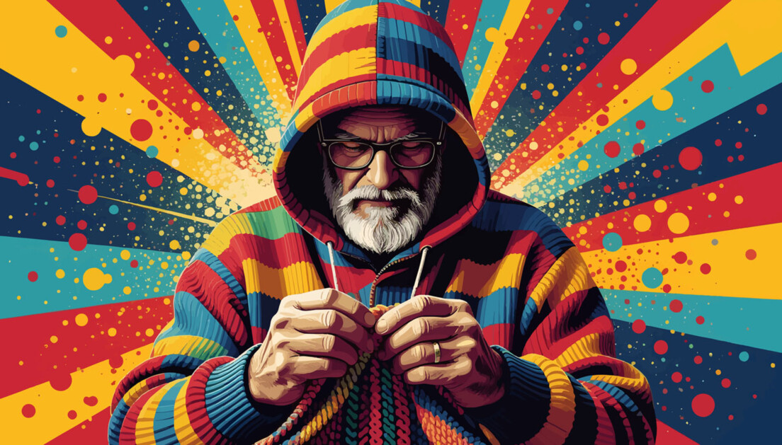 Lebhafte Farben aus der Welt der Popkultur